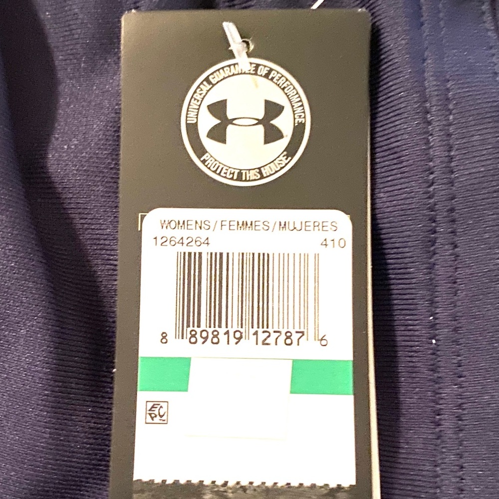 🌹Sale🌹 Under Armour Play Up Shorts 2.0 Dark Navy Women’s Size S 1264264 410 - Picture 4 of 4